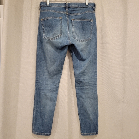 Everlane Ankle Cropped Light Wash Jeans Size 27 - Picture 2 of 9
